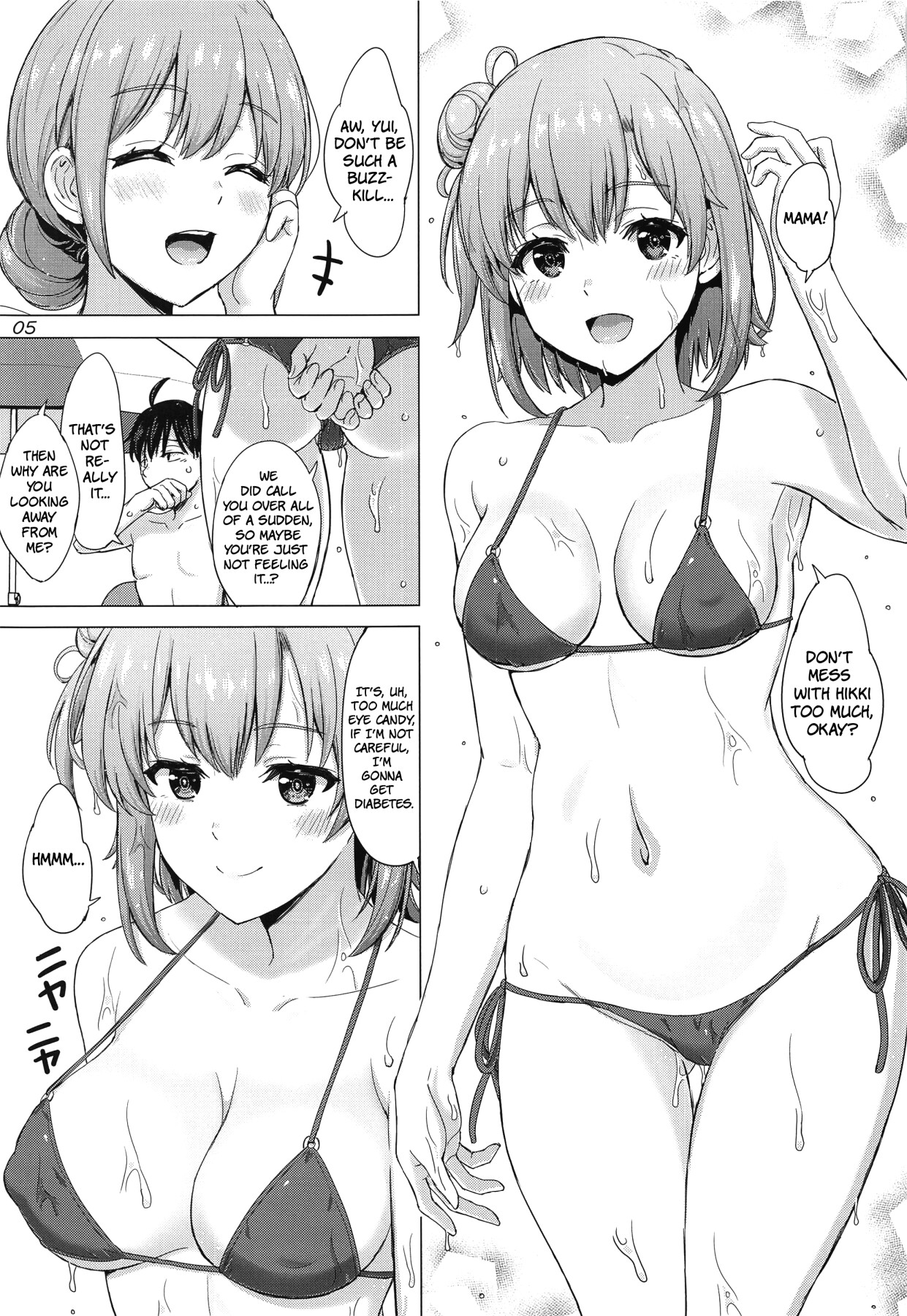 Hentai Manga Comic-A Passionate Summer Resort with the Yuigahamas-Read-4